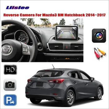 Už Mazda 3 Mazda3 BM Hečbekas 2014 m. 2015 m. 2016 m. 2017 Automobilį Atbuline Galinio vaizdo Kamera, Originalus Gamyklos Ekrane Stovėjimo HD 1/3 CCD KAMERA