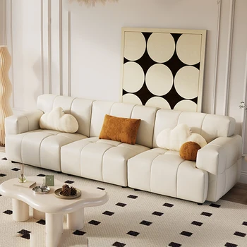 Europos Pagalvėlė Gyvenamasis Kambarys Su Sofa-Lova, Moderni Medienos Audinio Modulis Italijos Lounge Sofą Tingus Muebles Para El Hogar Minimalistiniai Baldai