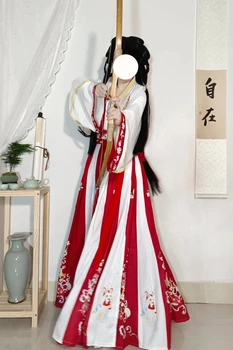Kinijos Hanfu Suknelė 3PCS Nustatyti Teka Maxi Suknelė Kinijos Senovės Moterų Suknelė, Kostiumas Skirtas Fotografavimui Baigimo