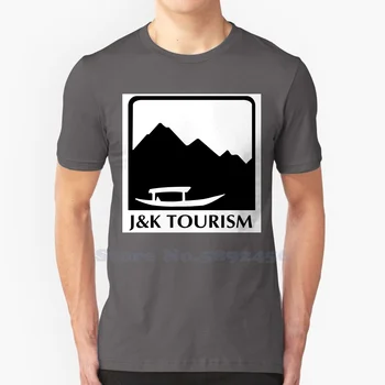 Džamu ir Kašmyro Turizmo Unisex Drabužių 2023 Streetwear Spausdinta Prekės ženklo Logotipas marškinėliai Graphic Tee
