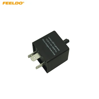 FEELDO CF14 KT 3-pin reguliuojamas Japonų automobilį ar Motociklą Elektroninių LED flashers Posūkio Signalo Relės Fix flasher #FD-5355