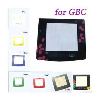 Endoprotezų GBC žaidimų konsolės plastiko veidrodis spalvų modelis skydelis veido frame screen protector Pakeisti priedus