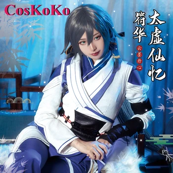 CosKoKo Fu Hua Cosplay, Anime Žaidimas Honkai Poveikis 3 Kostiumų Mados Combat uniform Moterų Helovinas Šaliai Vaidmuo Žaisti Drabužių S-XL