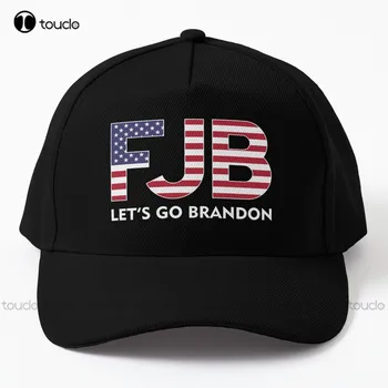 Fjb eikime Brandon Beisbolo kepuraitę Juodas Dangtelis Lauko Paprasta Vintag Skydelis Atsitiktinis Kepurės Hip-Hop Trucker Skrybėlės Gatvės Riedlenčių Juokinga