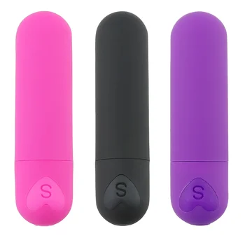 Kelių greičių Mini Vibratorius Kulka 10 Greičio Stipri Vibracija G-spot Massager Sekso Žaislai Moteris Suaugusiųjų Sekso Produkto USB Vibratoriai