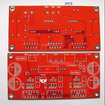 LM3886 x3 150W Stiprintuvo PCB Lenta ±15V-±36V Amp Patikimas Dizainas 47K 4-8 Ω Valdyba