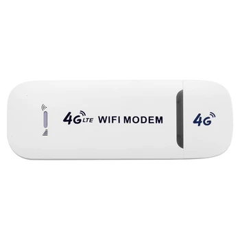 4G LTE USB Wifi Modemas 3G 4G USB Dongle Automobilių Wifi Router 4G Lte Dongle Tinklo Adapteris su Sim Kortelės Lizdas