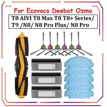 Už Ecovacs Deebot Ozmo T8 AIVI T8 Max T8 T8+ Series/ T9 /N8, N8 Pro Plus/ N8 Pro Robotas Dulkių siurblys Pakeitimo