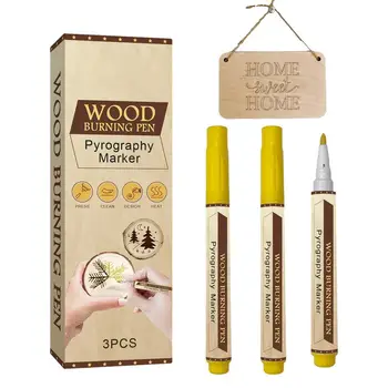 Medienos Deginimas Žymeklis Parkeris Scorch Pen Medienos Deginimas Woodburning Scorch Pen Medienos Popieriaus, Kartono Džinsinio Menų Ir Amatų