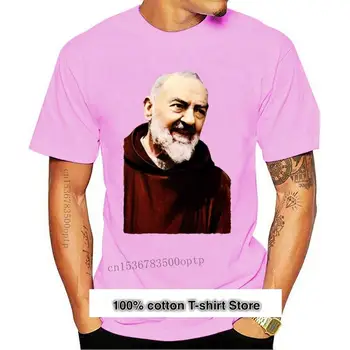 Ropa de hombre, camiseta de Padre Pio --- caqui, todas las tallas, S-5XL