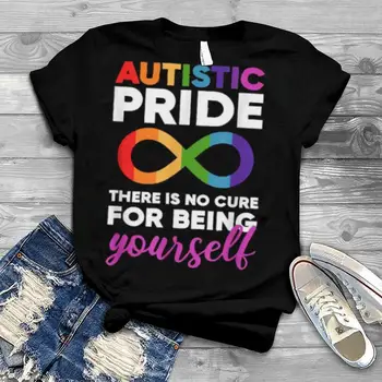 Autizmo Pasididžiavimas Nėra Išgydyti Už Tai, Kad Sau Dieną Autizmo Neurodiversity Infinity Marškinėliai