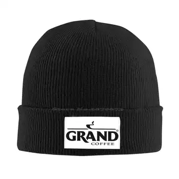 Grand Kavos Logotipas Mados bžūp kokybės Beisbolo kepurė Megzta kepurė